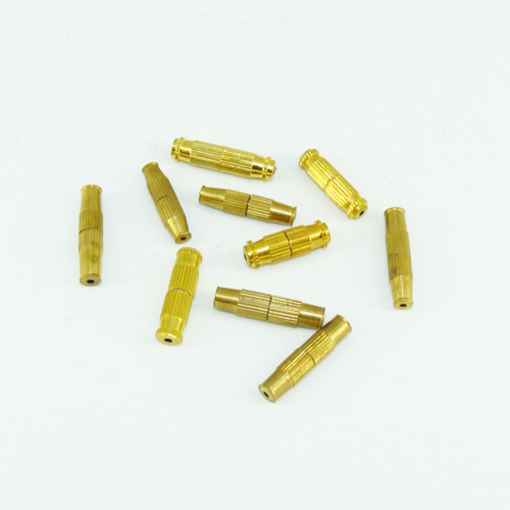 Фурнитура - замок винтовой 15х4 мм (цвет золото)